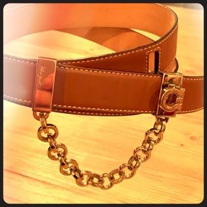 Salvatore Ferragamo Adjustable Gancini Belt